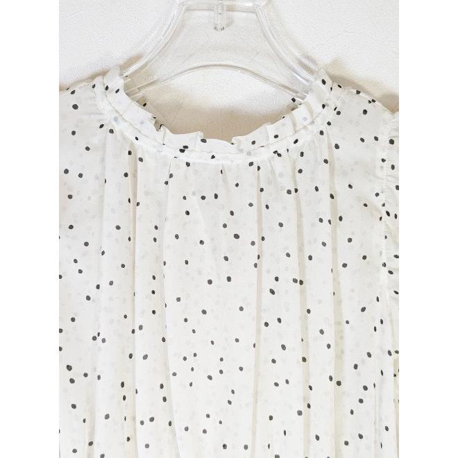 SNIDEL snidel /スナイデル シフォンギャザーノースリワンピース