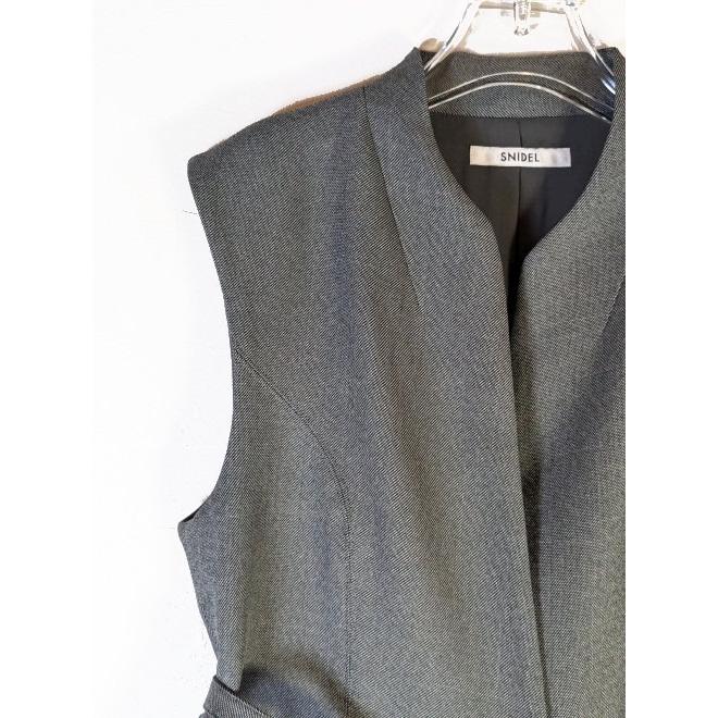 SNIDEL (12%OFF) snidel / スナイデル ベルティッドペプラム