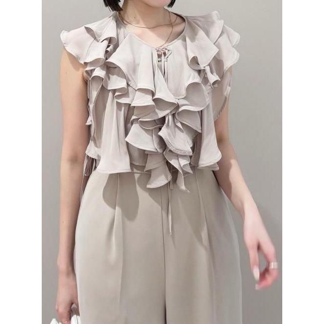 SNIDEL (セール60%OFF&PT5) snidel / スナイデル ラッフルボレロ