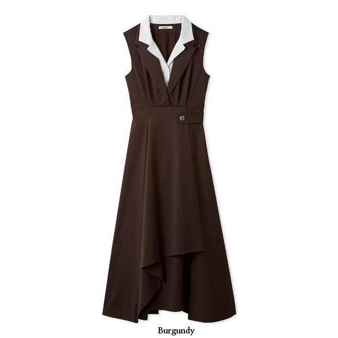 スナイデル レイヤードカラーワンピース SNIDEL（スナイデル）の「レイヤードカラーワンピース