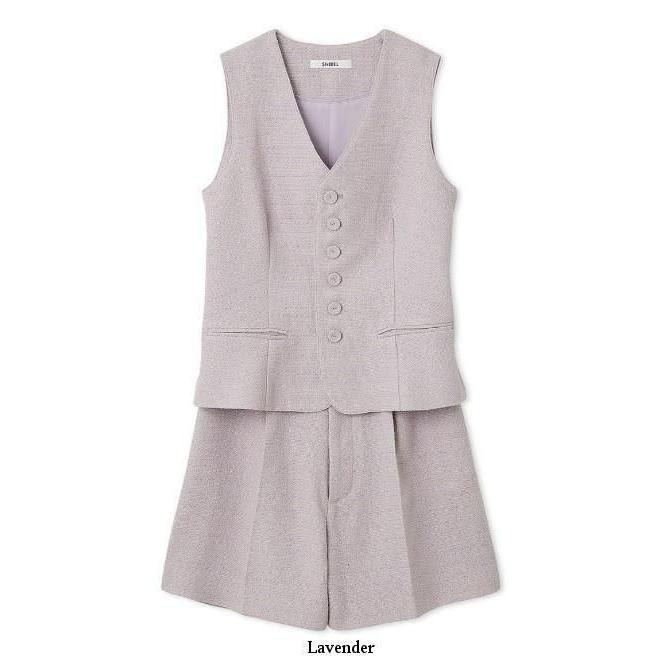 SNIDEL（スナイデル） (セール50%OFF&PT5) ジレショートパンツセット