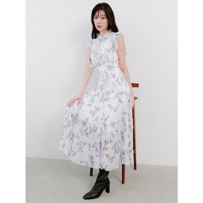 スナイデル　ワンピース SNIDEL snidel / スナイデル Susプリントウエストシャーリング