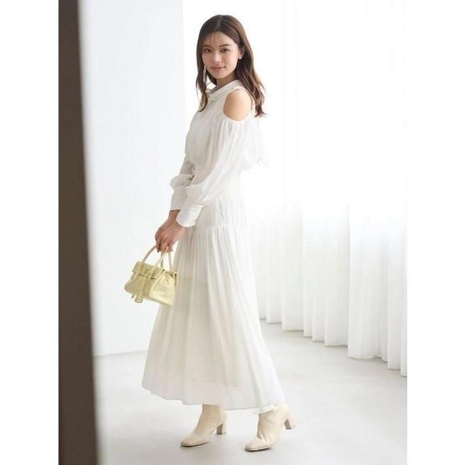 SNIDEL（スナイデル） (10%OFF&300円OFF) コールドショルダーロング