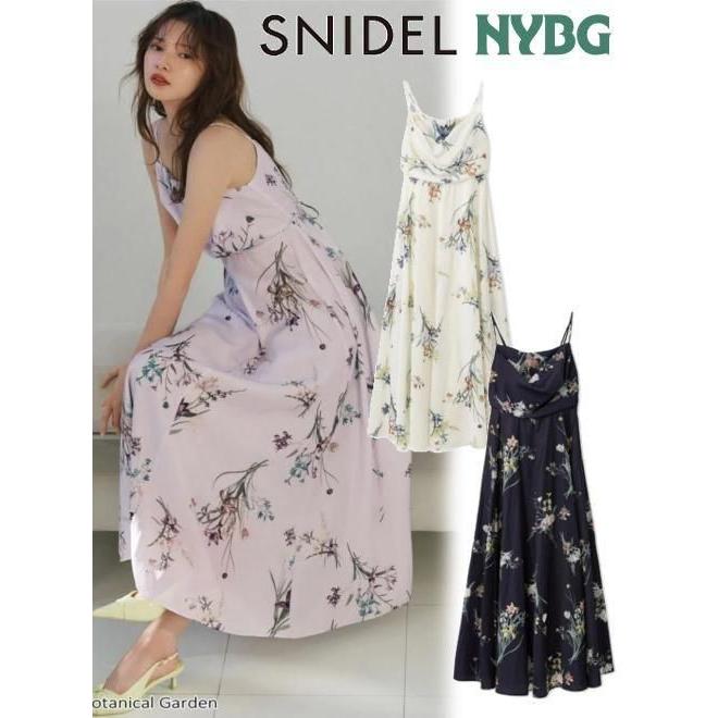 SNIDEL（スナイデル） (期間限定10%OFF&300円OFF) NYBGキャミワンピ 26