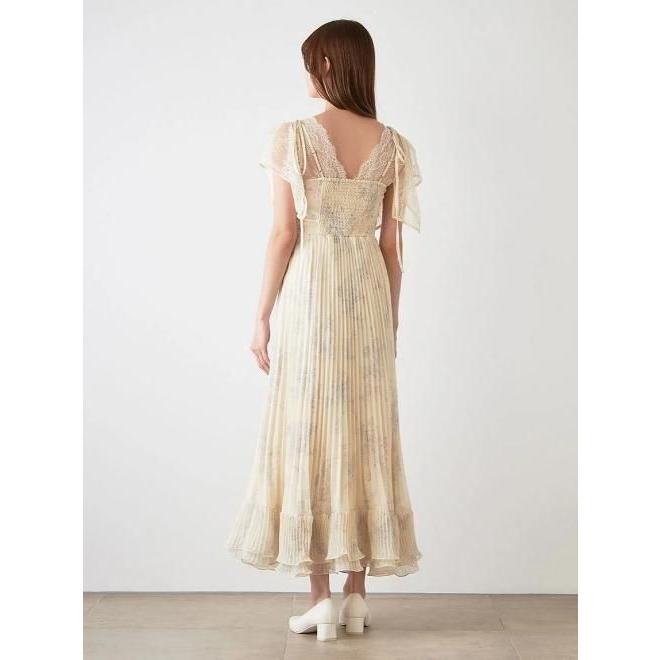 snidel Chacott コラボフラワーレースワンピース ホワイト サイズ0 SNIDEL（スナイデル） (期間限定10%OFF&300円OFF) chacottコラボ