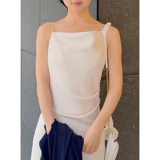 最終価格　新品　スナイデル　フリーサイズ　ミドル丈　シャギー　オフホワイト SNIDEL（スナイデル） ＼SALE60%OFF／即日発送/SNIDEL シアーバリエ