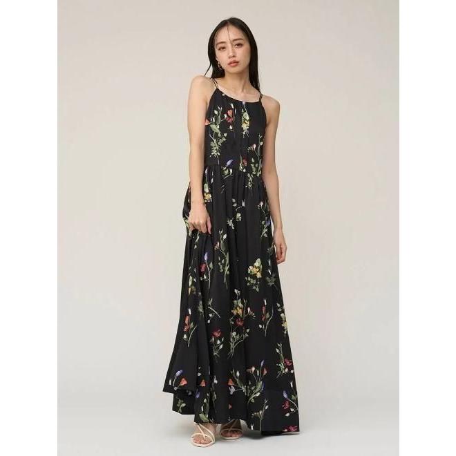 snidel ワンピース SNIDEL（スナイデル） (期間限定10%OFF&300円OFF) ボタニカルパターン