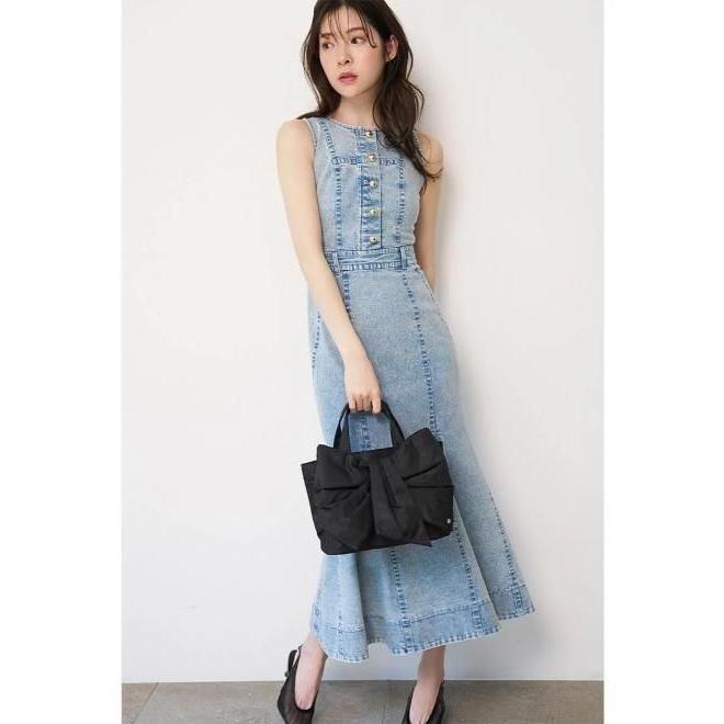 (期間限定10%OFF&300円OFF) snidel / スナイデル  アメスリデニムワンピース  26春夏. SWFO262050の画像