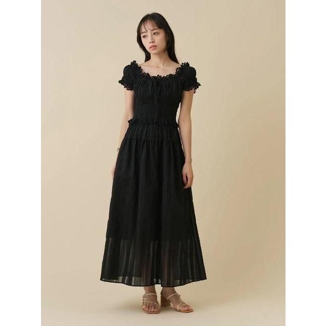 SNIDEL（スナイデル） (期間限定10%OFF&300円OFF) コットンオフショル