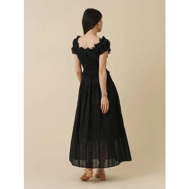 SNIDEL（スナイデル） (10%OFF&300円OFF) コットンオフショルロング