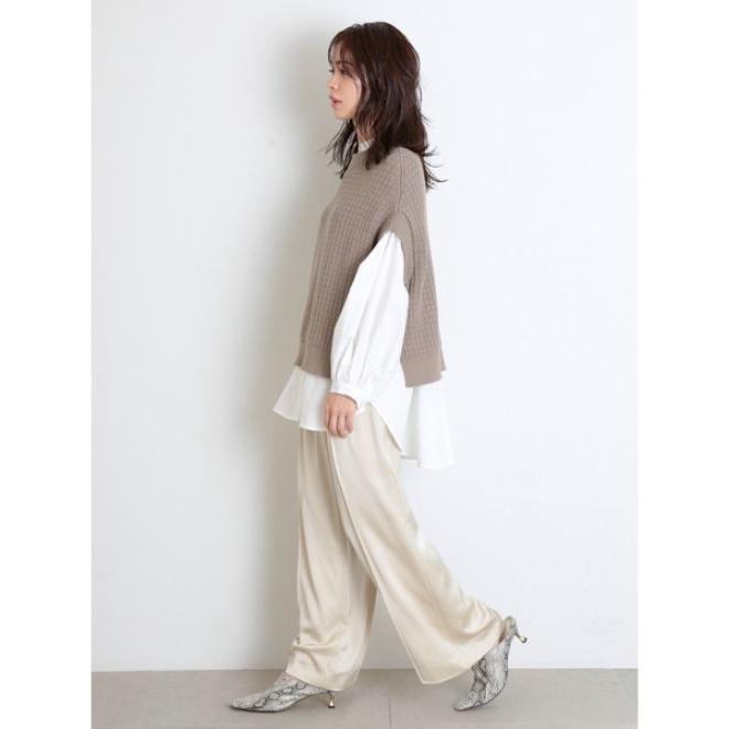 SNIDEL snidel / スナイデル イージーストレートパンツ 20秋冬