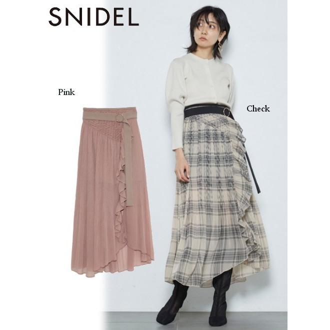 Snidel スナイデル プリーツスカショ 21春夏予約2 Swfp 入荷時期 ４月中旬 Swfp Hearty Select Yahoo店 通販 Yahoo ショッピング