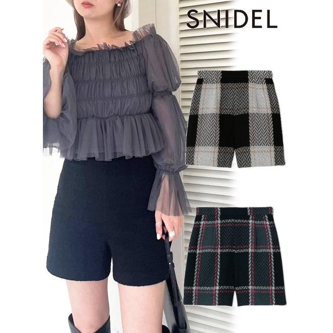 SNIDEL snidel / スナイデル ロービングシンプルショートパンツ SNIDEL snidel / スナイデル ロービングシンプルショートパンツ