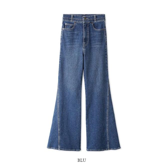 SNIDEL snidel / スナイデル Sustainaストレッチフレアデニム