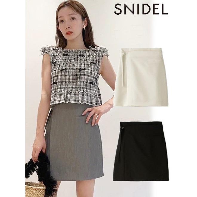 SNIDEL (セール50%OFF) snidel /スナイデル ラップミニスカ SNIDEL (セール50%OFF) snidel /スナイデル ラップミニスカ