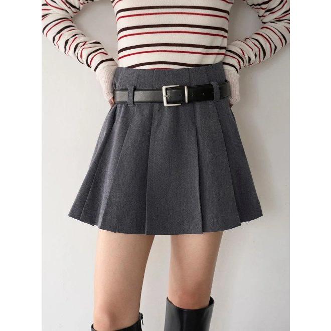 【新品未使用】SNIDEL ベルト付きスカショーパン SNIDEL（スナイデル） (セール40%OFF) ベルト付きスカショーパン 24