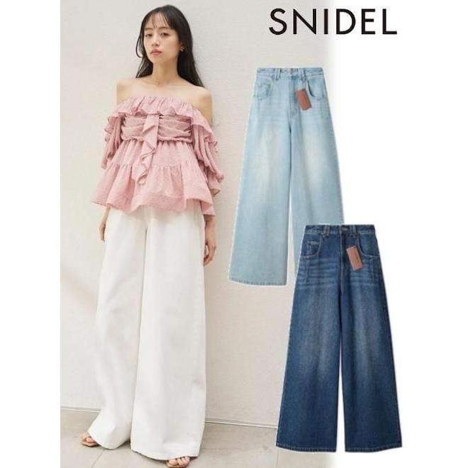 SNIDEL（スナイデル） (プレセール30%OFF&300円OFF) KUROKI DENIM