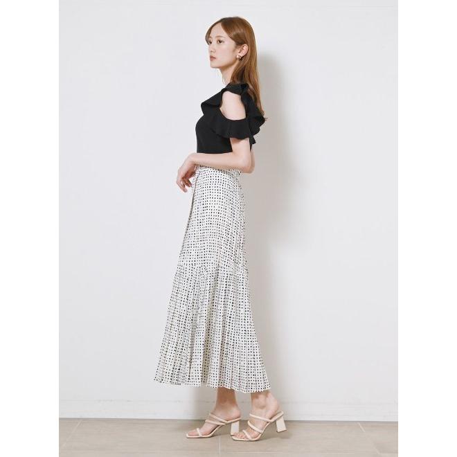 SNIDEL Snidel / スナイデル プリントプリーツスカート 22春夏 SNIDEL Snidel / スナイデル プリントプリーツスカート 22春夏