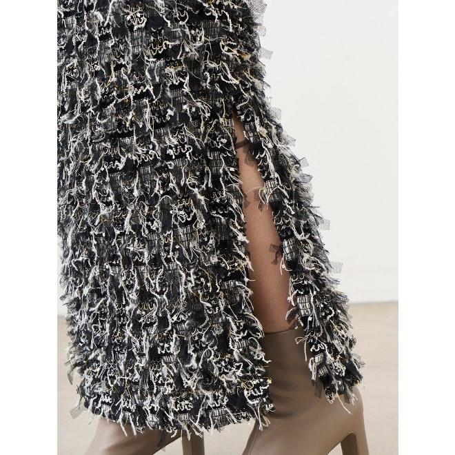 SNIDEL セール30%OFF! snidel / スナイデル シャーリングチュール  