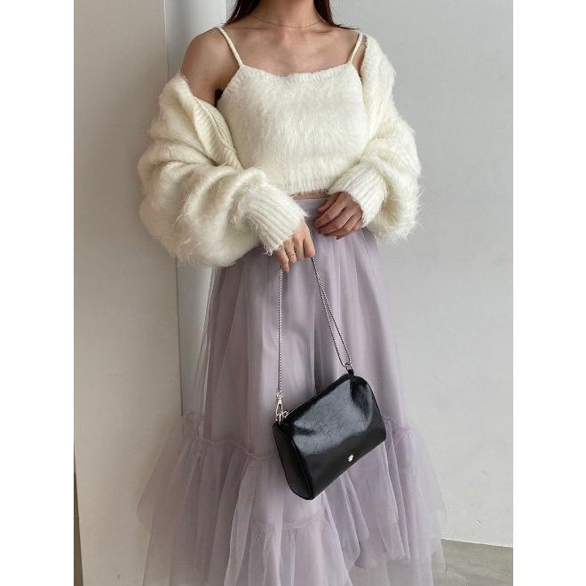 【新品タグ付き】SNIDEL バリエチュールスカート SNIDEL（スナイデル）の「バリエチュールスカート（スカート