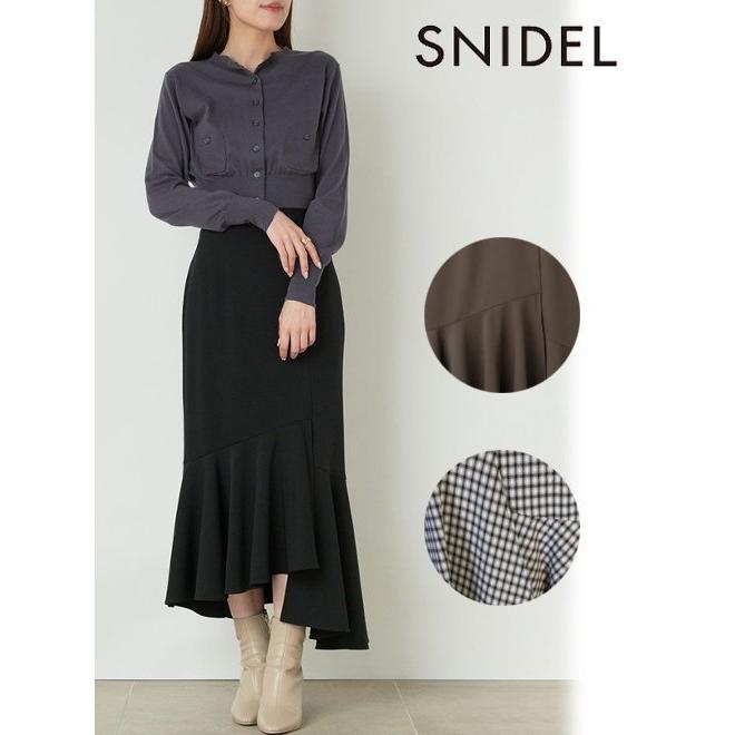 SNIDEL (セール50%OFF) snidel / スナイデル Sustainaアシメ