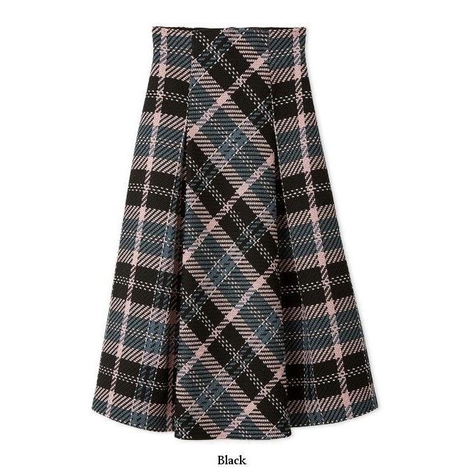 SNIDEL ロービングチェックスカート 2023AW SNIDEL スカート 「WEB限定カラーあり」ロービングチェック
