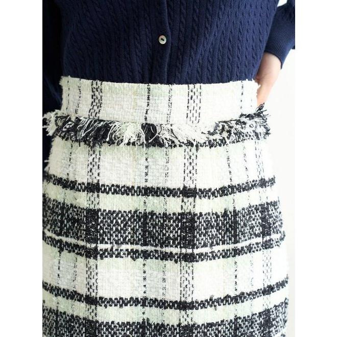 SNIDEL (セール60%OFF&PT5) snidel / スナイデル ツィードタイト