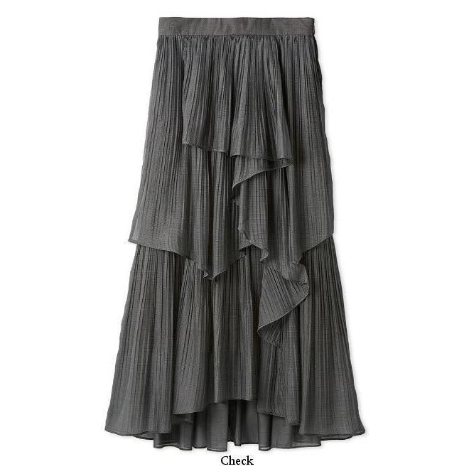 SNIDEL snidel / スナイデル ストレートプリーツティアード