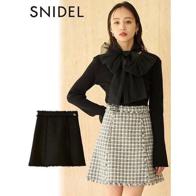 SNIDEL（スナイデル） (最終セール30%OFF&300円OFF) ツイードミニ