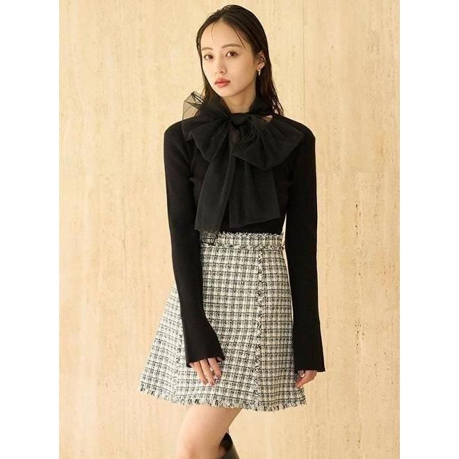 SNIDEL（スナイデル） (最終セール30%OFF&300円OFF) ツイードミニ