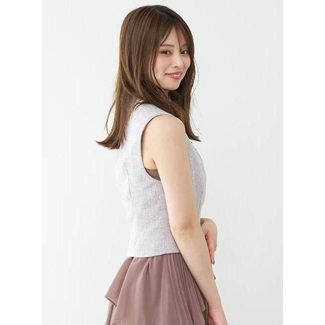 SNIDEL snidel スナイデル デザインジレ 25春夏. SWFV254039