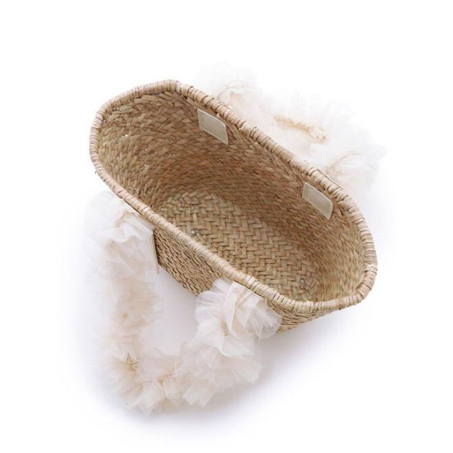 SNIDEL snidel /スナイデル ブレードチュールバッグ 24春夏.予約 SNIDEL snidel /スナイデル ブレードチュールバッグ 24春夏.予約