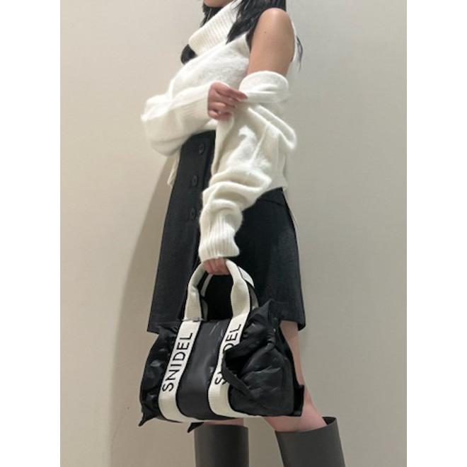 SNIDEL (セール20%OFF) snidel / スナイデル ダウンフリルロゴ
