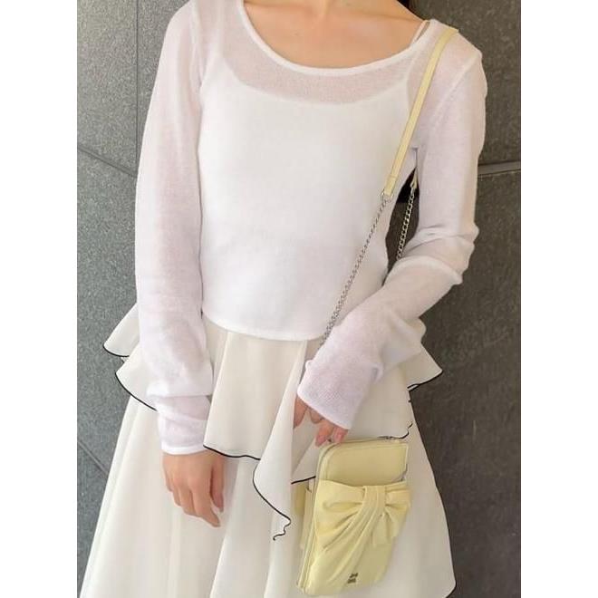 (期間限定10%OFF&300円OFF) snidel / スナイデル パフィーリボンミニショルダー 26春夏 SWGB261640_4
