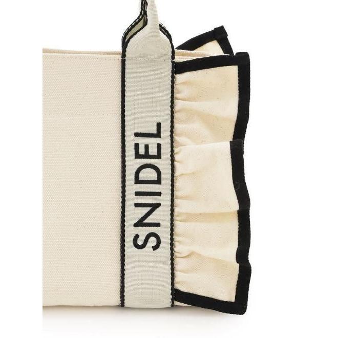 SNIDEL（スナイデル） (プレセール30%OFF&300円OFF) フリルロゴバッグ