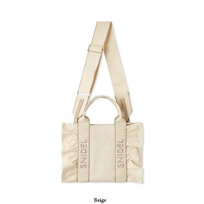 SNIDEL（スナイデル） (プレセール30%OFF&300円OFF) フリルロゴバッグ
