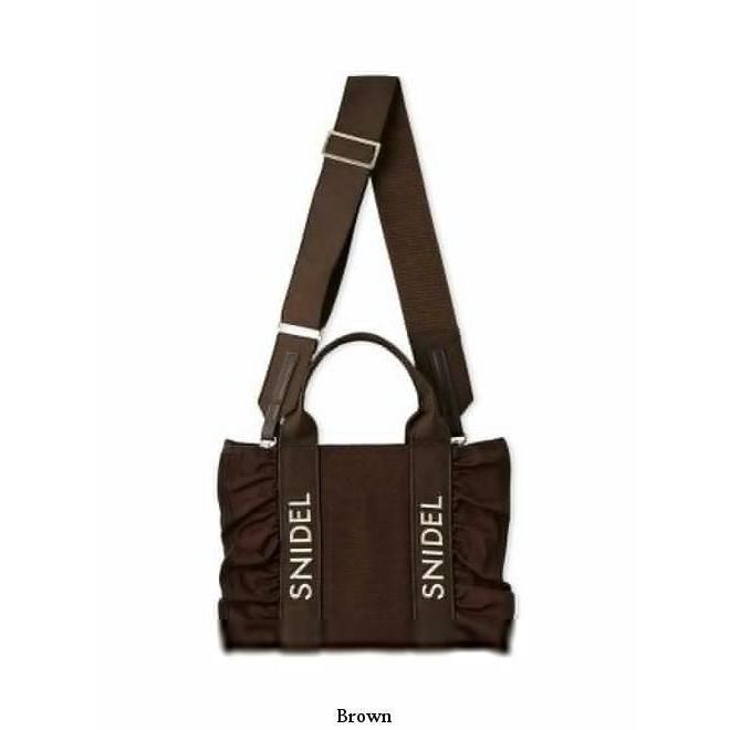 SNIDEL（スナイデル） (プレセール30%OFF&300円OFF) フリルロゴバッグ