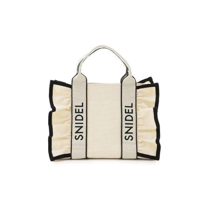 SNIDEL（スナイデル） (プレセール30%OFF&300円OFF) フリルロゴバッグ