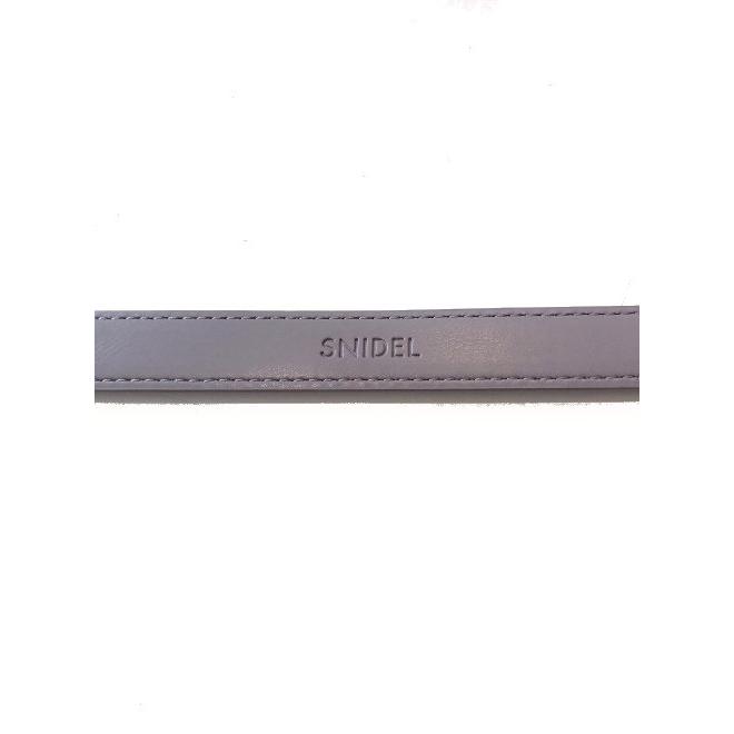 SNIDEL（スナイデル） モチーフベルト 23秋冬 SWGG234659 (15%OFF&PT5