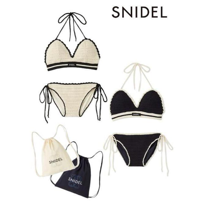 SNIDEL snidel / スナイデル リュックセットクロシェビキニ 25春 SNIDEL snidel / スナイデル リュックセットクロシェビキニ 25春