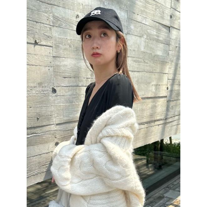 SNIDEL Snidel /スナイデル バリエロゴキャップ 23秋冬