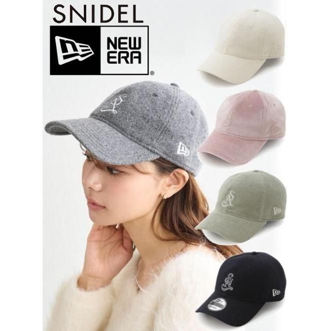 snidel  スナイデル  SNIDEL|NEW ERAR エンブレムキャップ  25秋冬.予約 SWGH255602 帽子 入荷予定 : 12月上旬〜｜Hearty Select Yahoo店