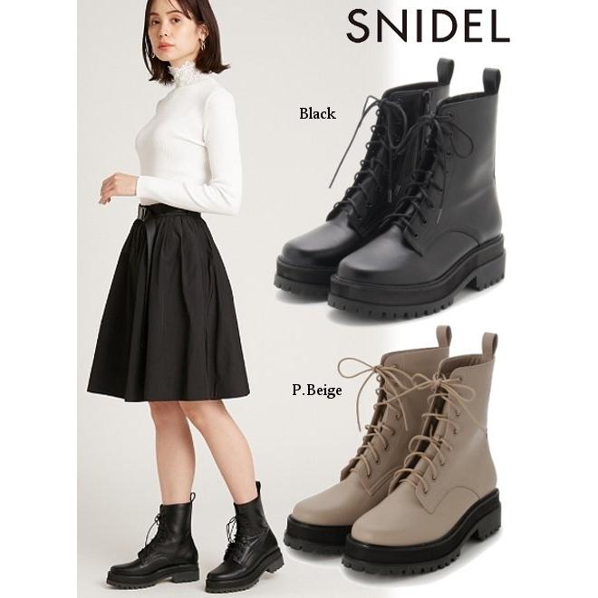 snidel / スナイデル 22秋冬 vibramレースアップショートブーツ snidel / スナイデル 22秋冬 vibramレースアップショートブーツ