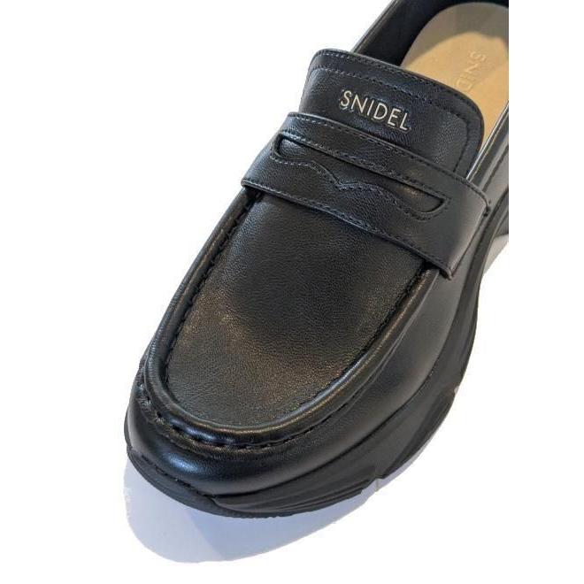 SNIDEL　スニーカーソールローファー　ブラック　Mサイズ SNIDEL（スナイデル） (プレセール30%OFF&300円OFF) スニーカーソール