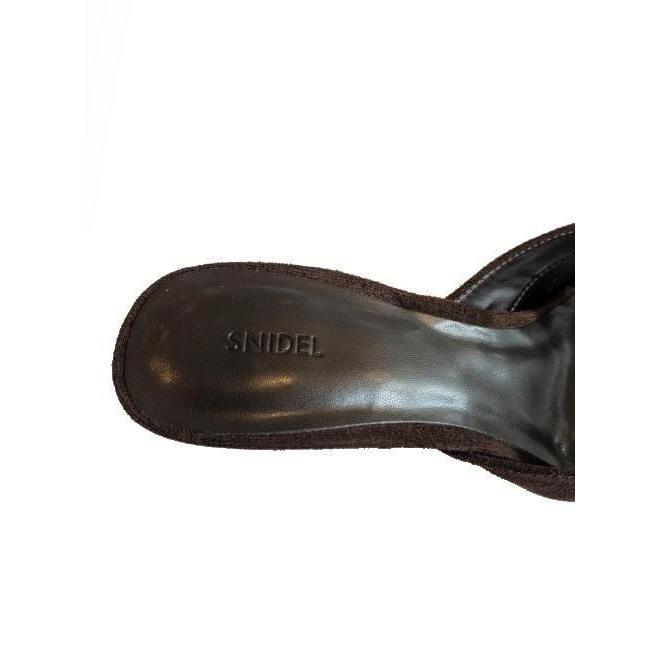 SNIDEL（スナイデル） (10%OFF&300円OFF) リボンミュール 26秋冬