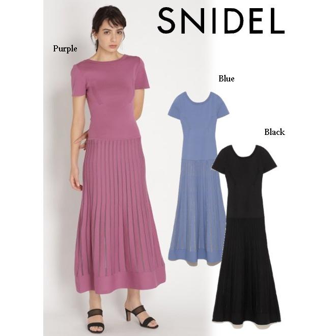 50 Off Snidel スナイデル ストライプシアーニットワンピース 春夏 Swno1053 マキシワンピース Swno1053 Hearty Select Yahoo店 通販 Yahoo ショッピング