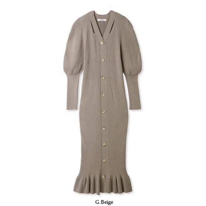 SNIDEL（スナイデル） (セール40%OFF&PT5) フロントボタンニット