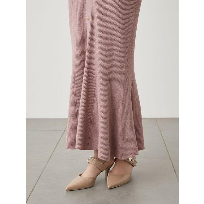 SNIDEL（スナイデル） Sustainaフロントボタンニットワンピース 24春夏