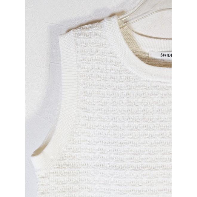 SNIDEL（スナイデル） (セール40%OFF) ニットセットアップ 24春夏