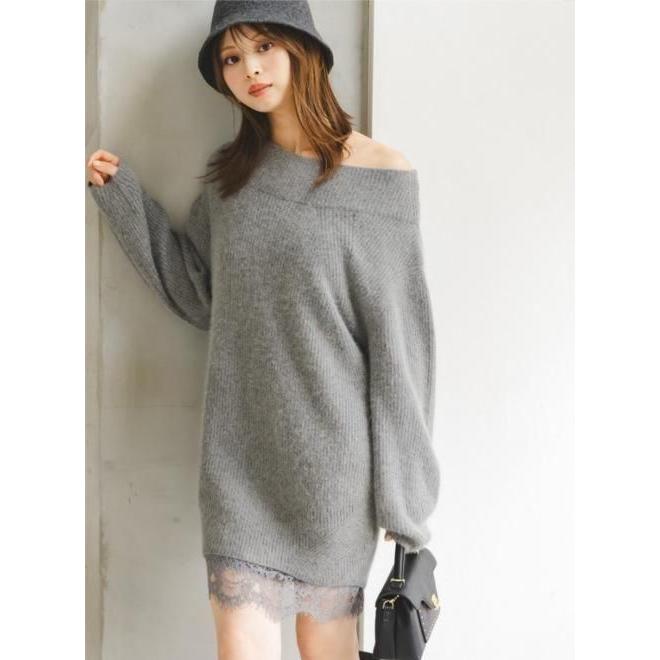 SNIDEL（スナイデル） (冬セール50%OFF&300円OFF) ニットセットキャミ